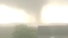 Tornado Swirls Near Richmond, Virginia