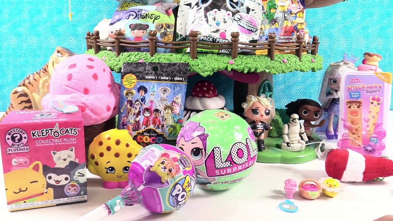 Blind Bag Treehouse #160 Unboxing Disney Coco Hatchimals LOL Surprise Molang _ PSToyReviews
