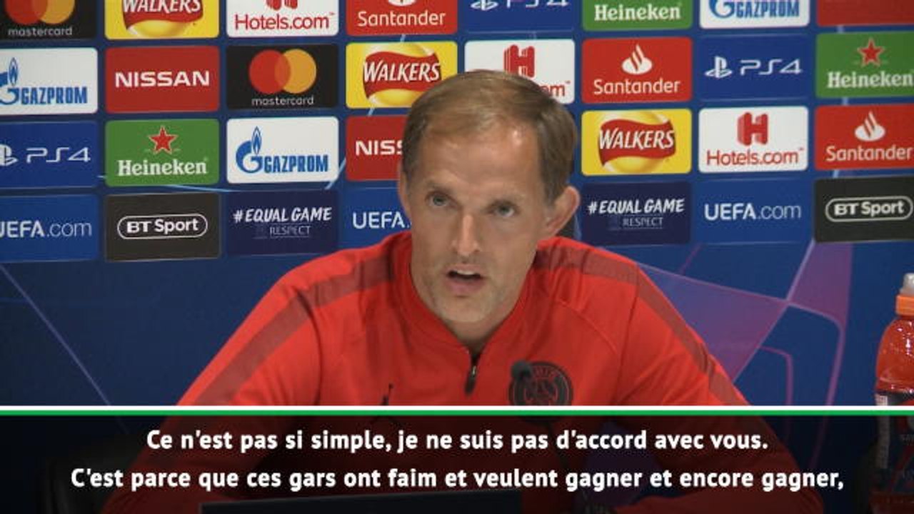 Groupe C - Tuchel : "Gagner encore et toujours n'est pas si simple..."