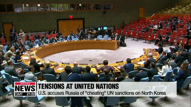 U.S. accuses Russia of cheating UN sanctions on North Korea