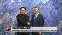 President Moon embarks on three-day trip to Pyeongyang for summit