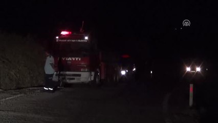 Balıkesir'de Zeytinlik Yangını