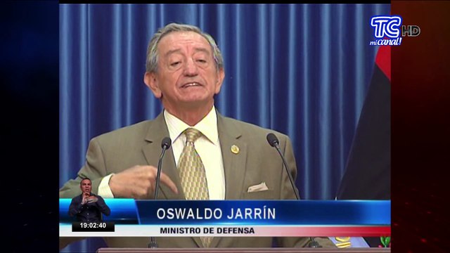 Ministros de Defensa de Ecuador y Colombia informan sobre la búsqueda del 'Guacho'