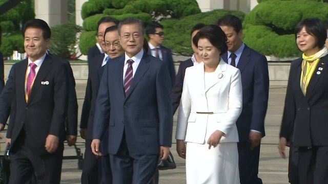 '평화, 새로운 미래' 2018 남북정상회담 평양 1일차 (3) / YTN