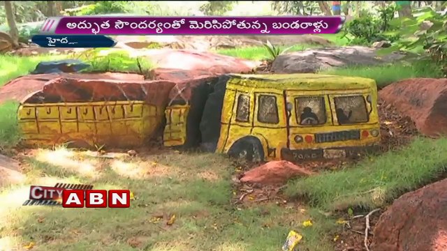 Rock Garden Attracts visitors | Hyderabad