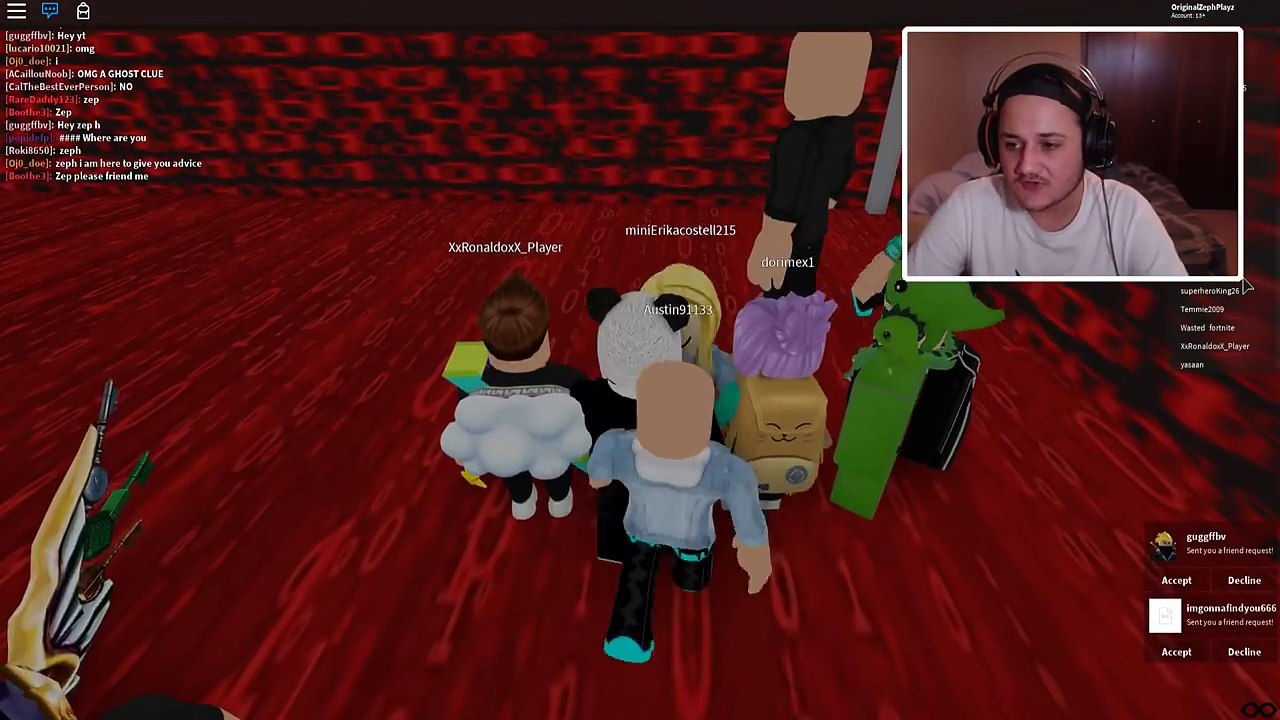 the GHOST took over my POPULAR Roblox game..
