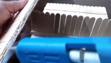 Cách tạo hình nghệ thuật bằng que kem 3