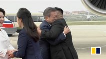 Moon meets Kim in Pyongyang