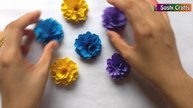DIY: How to make a amazing paper flower for room decor!!!