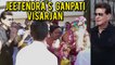 Jeetendra And Tusshar Kapoor Ganpati Visarjan | Ganesh Chaturthi 2018