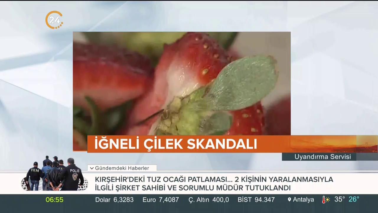 Halk panikte