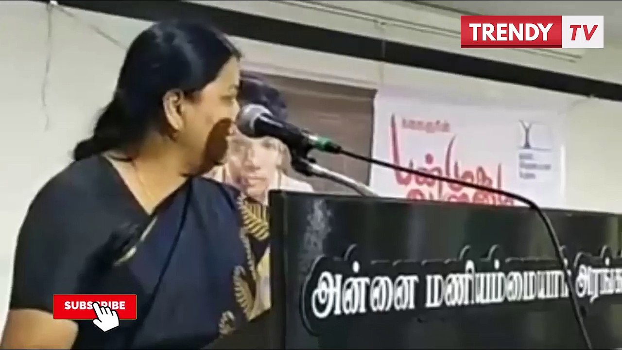 Tamilisai தமிழிசை ஒரு ஸ்லீப்பர் செல் - அருள்மொழி விளாசல் பேச்சு  Arulmozhi