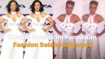 Kocak! Cowok Ini Parodikan Fashion Seleb Hollywood