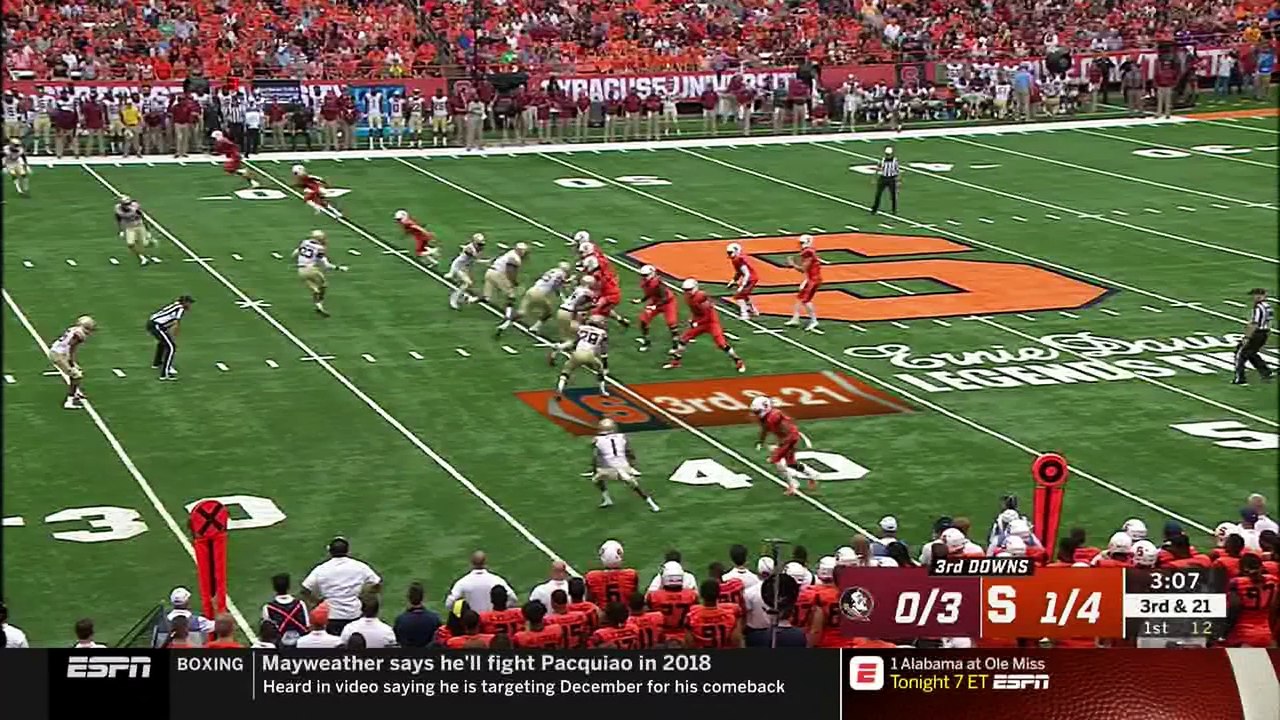 Syracuse at FSU 2018 1st Half