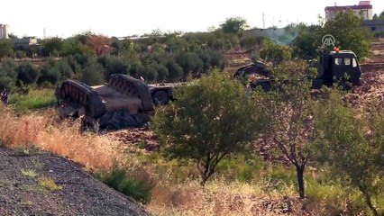 Askeri araç devrildi: 3 yaralı - GAZİANTEP