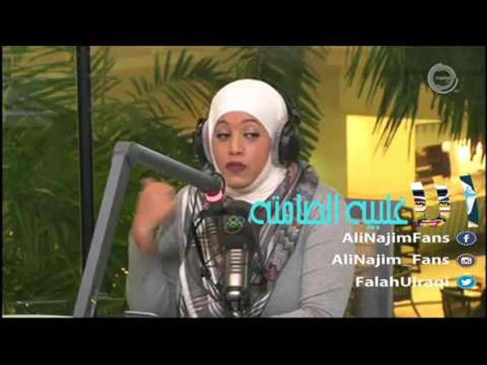 ضيفة حلقة ريفريش الاعلاميه "نهى نبيل" مع المذيع...