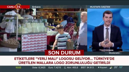 Etiketlere yerli malı logosu geliyor