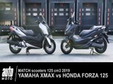2018 Honda FORZA vs Yamaha XMAX 125 cm3
