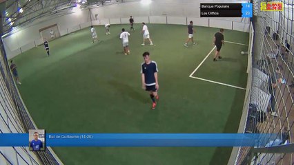 But de Guillaume (14-20) - Banque Populaire Vs Les Orthos - 17/09/18 19:00 - LIGUE 2