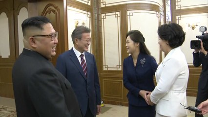 '평화, 새로운 미래' 2018 남북정상회담 평양 1일차 (20) / YTN