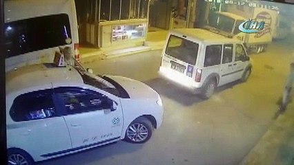 Gasp ettiği belediye aracıyla kaza yapan sarhoş taksici tutuklandı