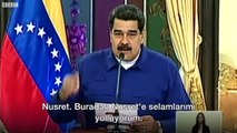 Venezuela Devlet Başkanı Maduro'dan tartışma yaratan yemek görüntüleriyle ilgili açıklama