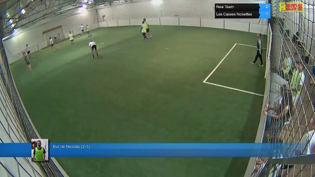 But de Nicolas (2-1) - New Team Vs Les Casses Noisettes - 17/09/18 21:00 - LIGUE 5