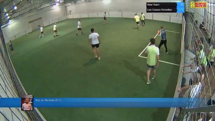But de Nicolas (5-1) - New Team Vs Les Casses Noisettes - 17/09/18 21:00 - LIGUE 5
