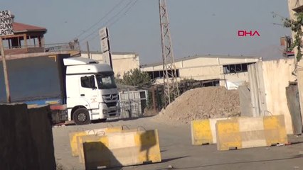 Şırnak Vatandaş Tepki Gösterince, Büyük Araç Geçmesin Diye Sokaklara Beton Bariyerler Konuldu Hd