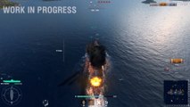 World of Warships - Gameplay con el nuevo sistema de portaaviones