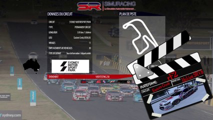 Tour de piste à Eastern Creek en Holden Commodore SRV8 sur Rfactor 2