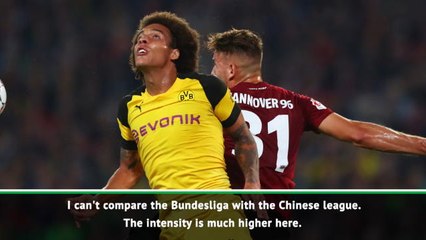 Witsel already adjusted to Bundesliga life after CSL adventure