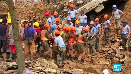 Search for landslide victims continues in aftermath of Typhoon Mangkhut