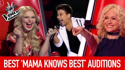 The Voice Kids | BEST 'MAMA KNOWS BEST' Blind Auditions