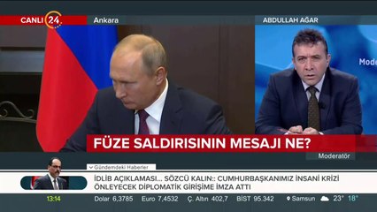 Akdeniz'de Rus savaş uçağı vuruldu