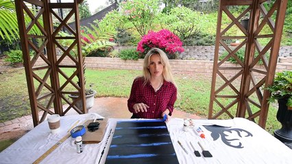 Holiday Antler Wall Art DIY   6th Day of Christmas 2015