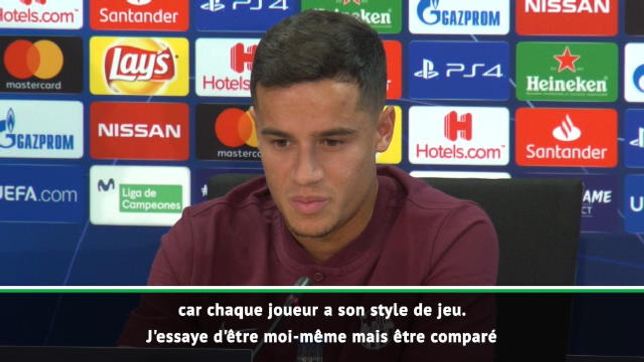 Barcelone - Coutinho flatté par les comparaisons avec Iniesta