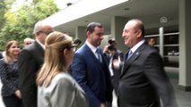 Dışişleri Bakanı Çavuşoğlu, Ürdün Sanayi, Ticaret ve Tedarik Bakanı Hammouri ile görüştü - ANKARA
