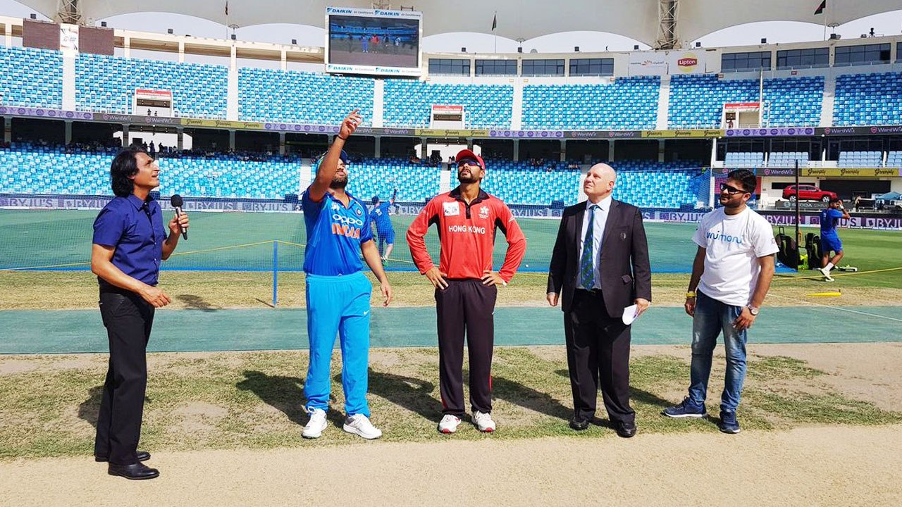 India Vs Hong Kong Asia Cup 2018: Hong Kong Win Toss, Elect to Bowl First | वनइंडिया हिंदी