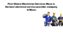 Electrician Mesa AZ - 24*7 Local Services