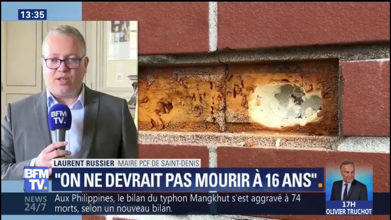 Fusillade à Saint-Denis: "Il y a un ras-le-bol général, on se rend bien compte que la Seine-Saint-Denis est toujours maltraitée" dénonce Laurent Russier