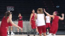 A Milli Kadın Basketbol Takımı'nda, Dünya Şampiyonası hazırlıkları sürdü
