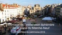 Timelapse - Montage des Journées du patrimoine