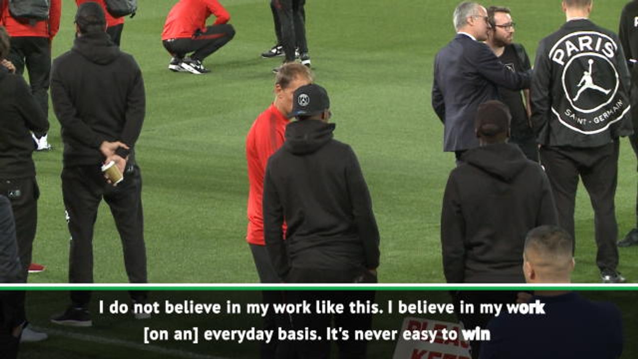 I wouldn't have taken PSG job if I had to win C...