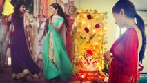 Rubina Dilaik seeks blessing from Lord Ganesha; watch video | FilmiBeat