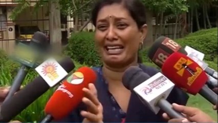 நடிகை நிலானி கண்ணீர் மல்க பேட்டி