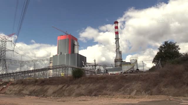 Çanakkale'de Termik Santralde Yangın