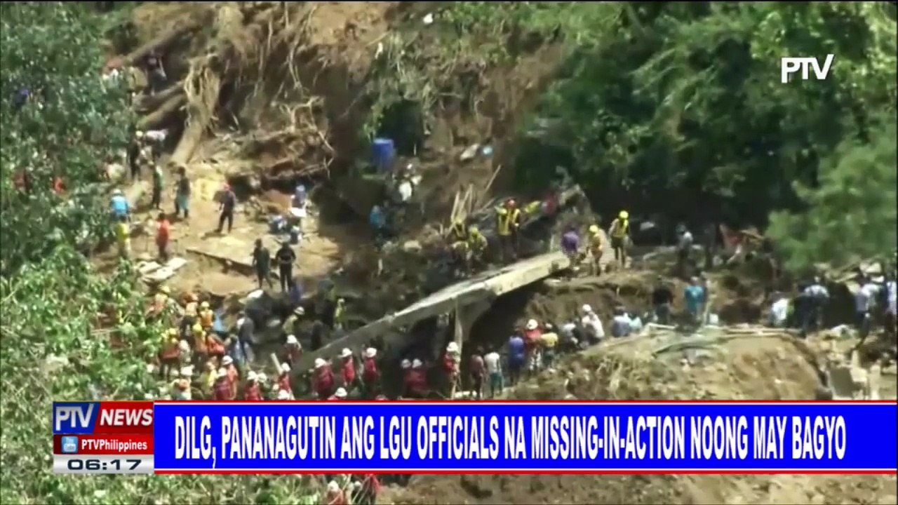 DILG, pananagutin ang LGU officials na missing-in-action noong may bagyo