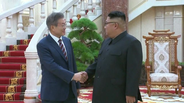 '평화, 새로운 미래' 2018 남북정상회담 평양 1일차 (25) / YTN