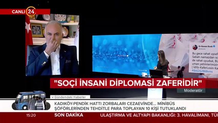 "Soçi insani diplomasi zaferidir"